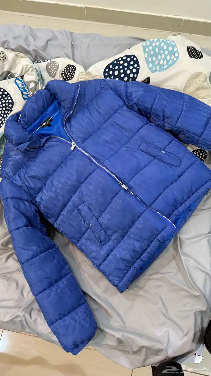 جاكيت Dior ازرق 1