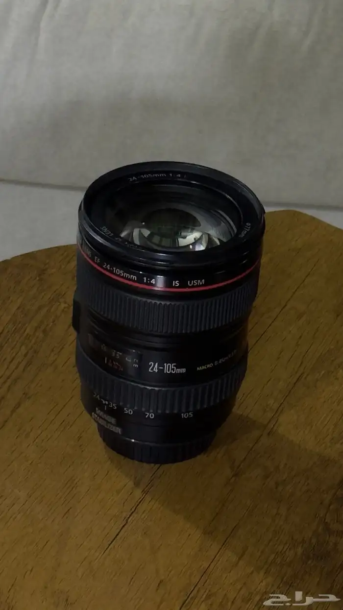 للبيع كاميره كانون مارك 3 وعدسه 105-24 وعدسه 85mm 1.8 4