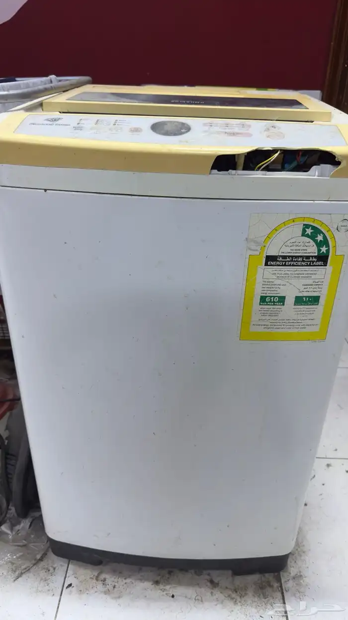 للبيع غساله سامسونق عطلانه 3