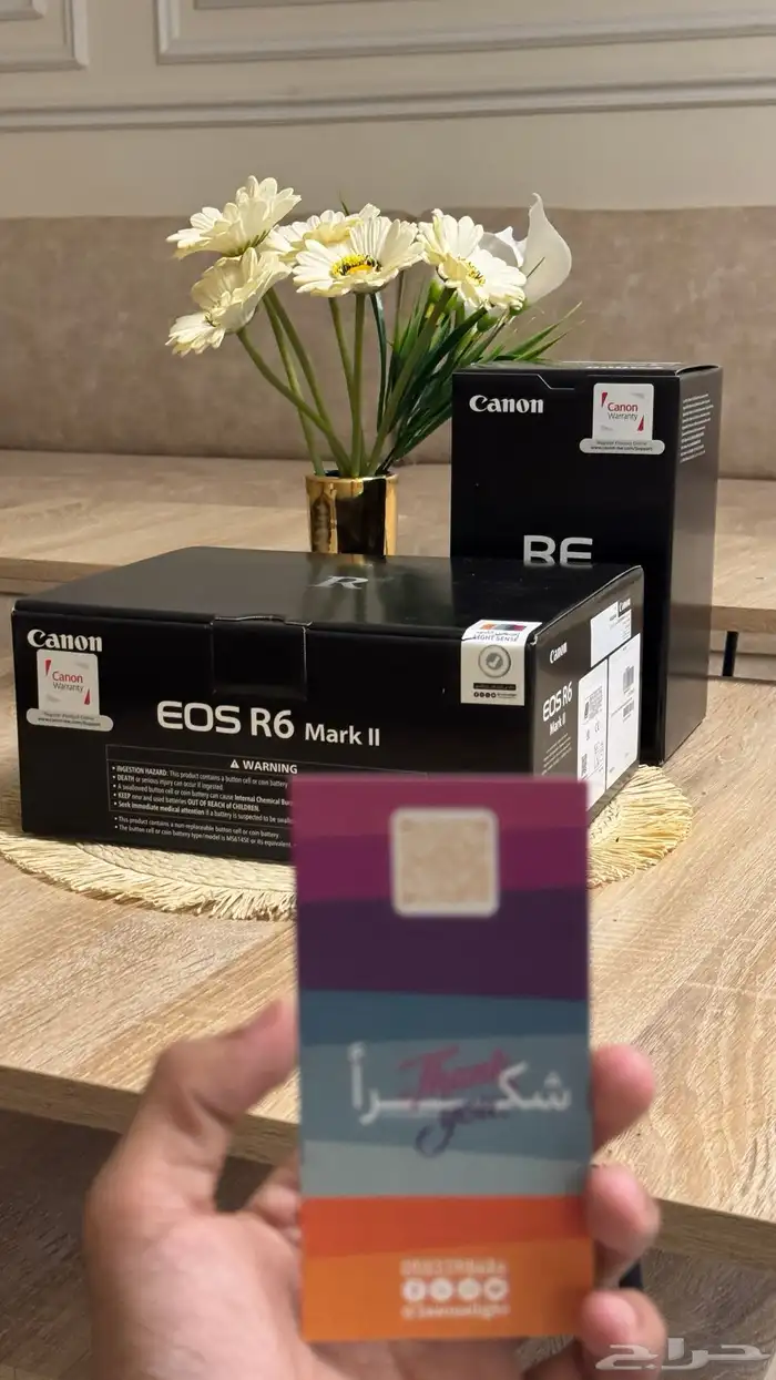 كانون R6 ii وعدسة 105-24 للبيع شبه جديدة 0