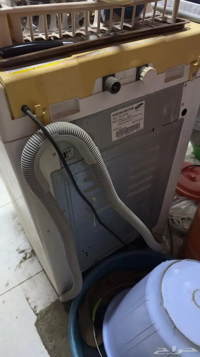 للبيع غساله سامسونق عطلانه 4