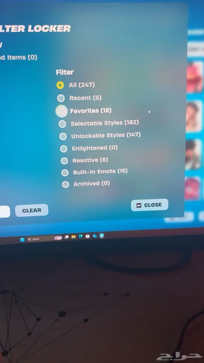 حساب فورت نايت نادر 5