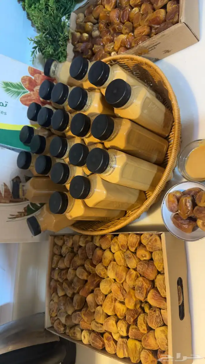 تمر سكري رطب جامبو طحينية سائلة تمر سكري مفتل 0