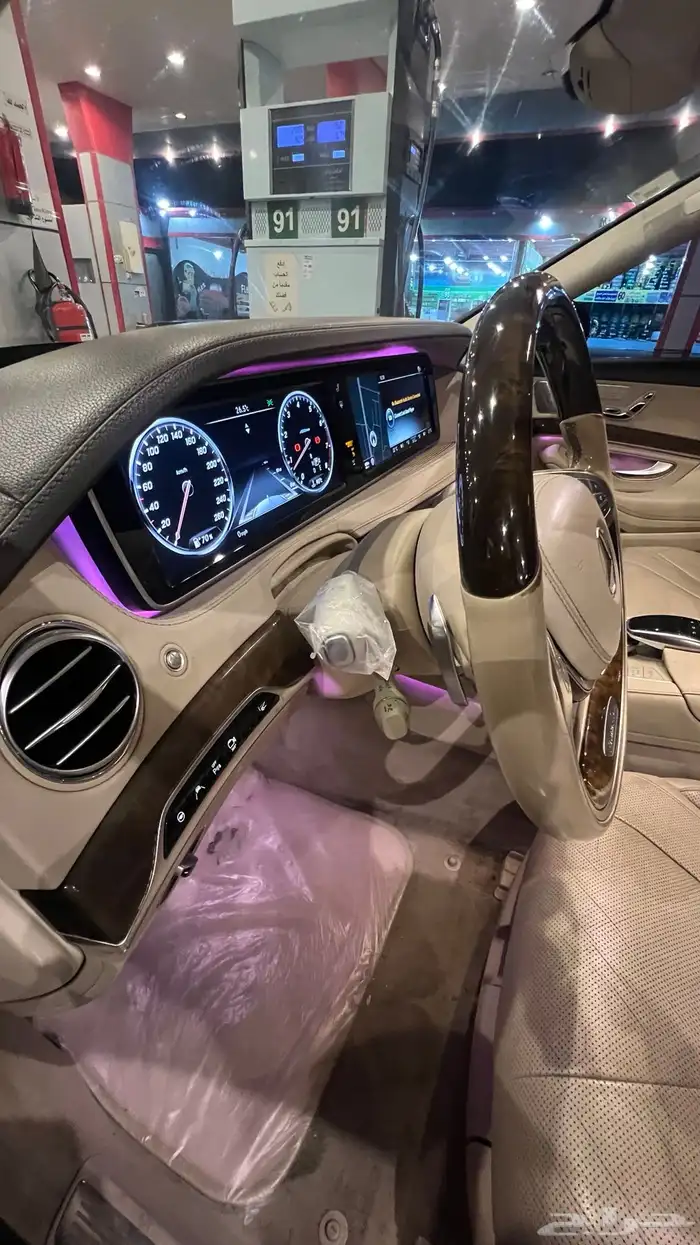 مورسيدس S500 - فئة 5 أزرار - معدله 2020 S63 3