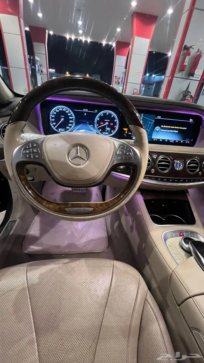 مورسيدس S500 - فئة 5 أزرار - معدله 2020 S63 0