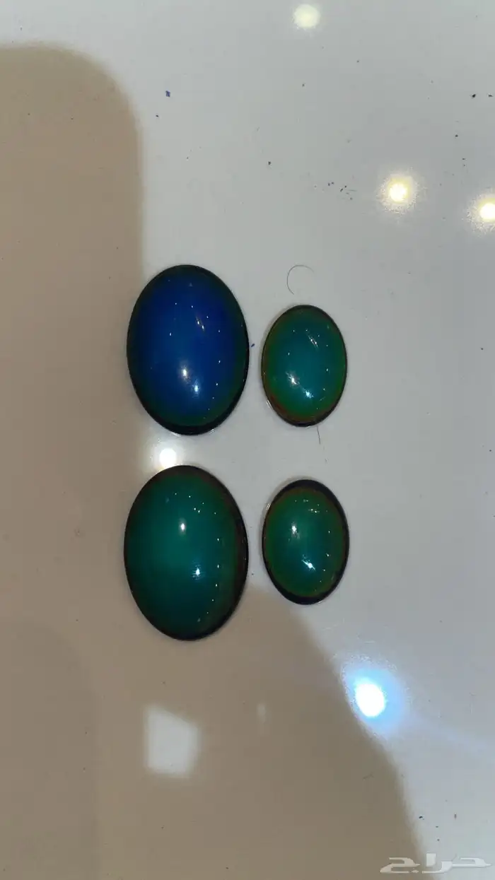 حجر المزاج Mood stones متغير الالوان 0