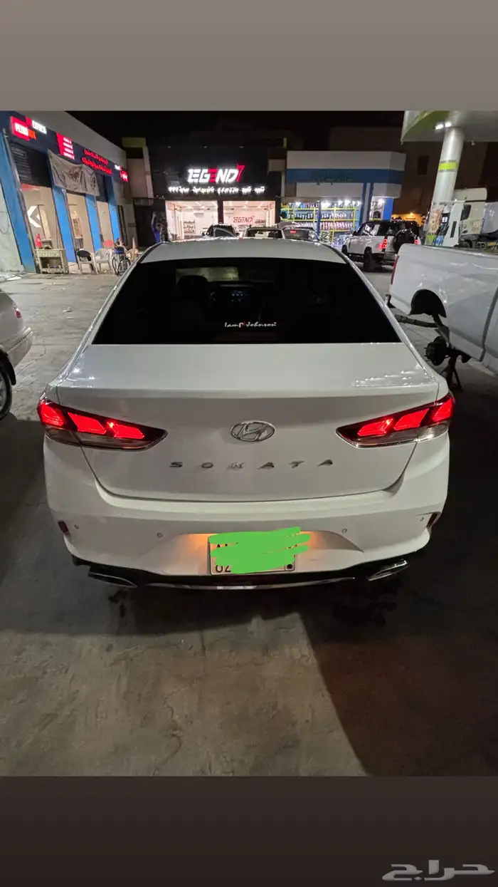للبيع هيونداي سوناتا 2018 ابيض سقف حديد 0