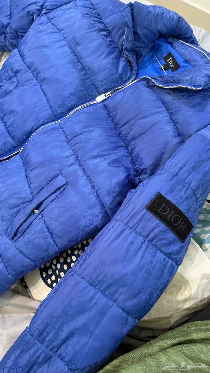 جاكيت Dior ازرق 3