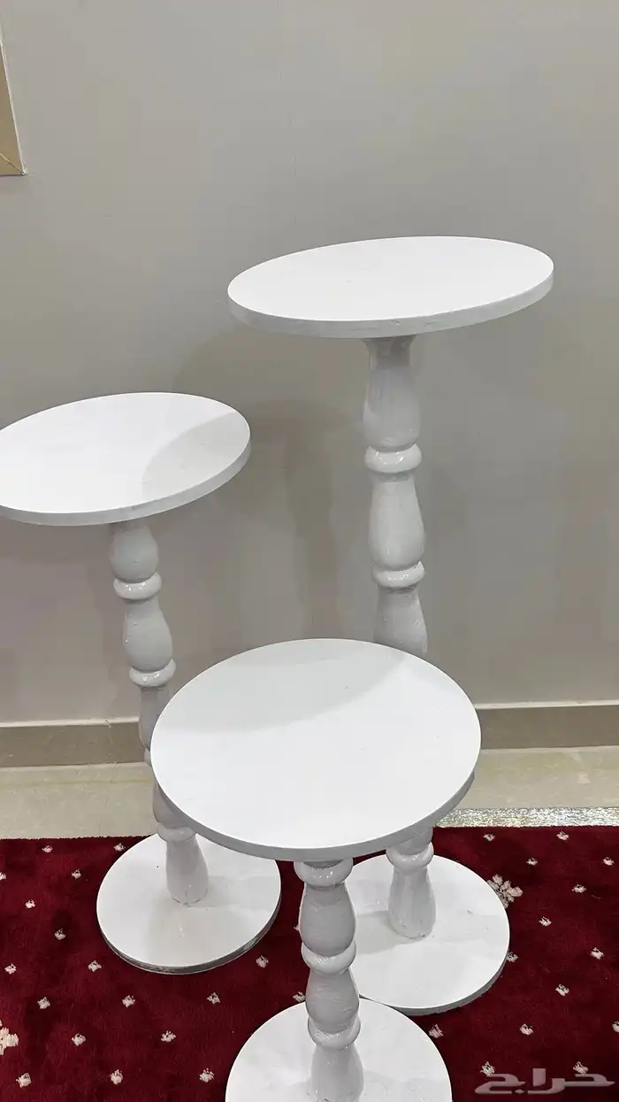 للبيع طاولات استقبال واحواض ورد 1