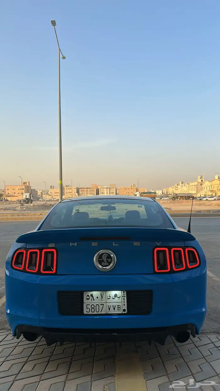موستنق v8 لون مميز معدل هوائيات 2010 محول 2014 14