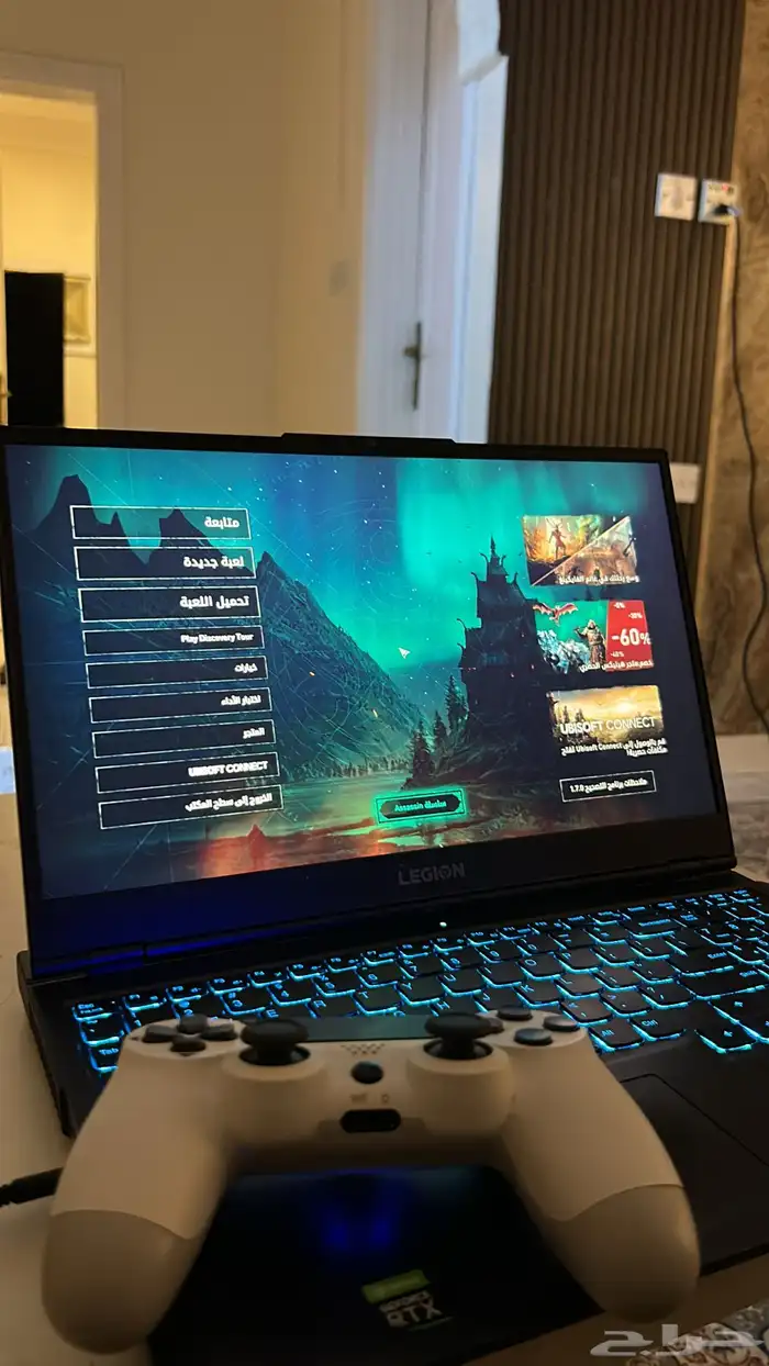 لابتوب قيمنق وشاشة قيمنق 0