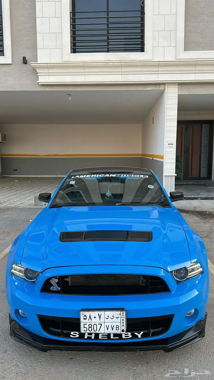 موستنق v8 لون مميز معدل هوائيات 2010 محول 2014 1