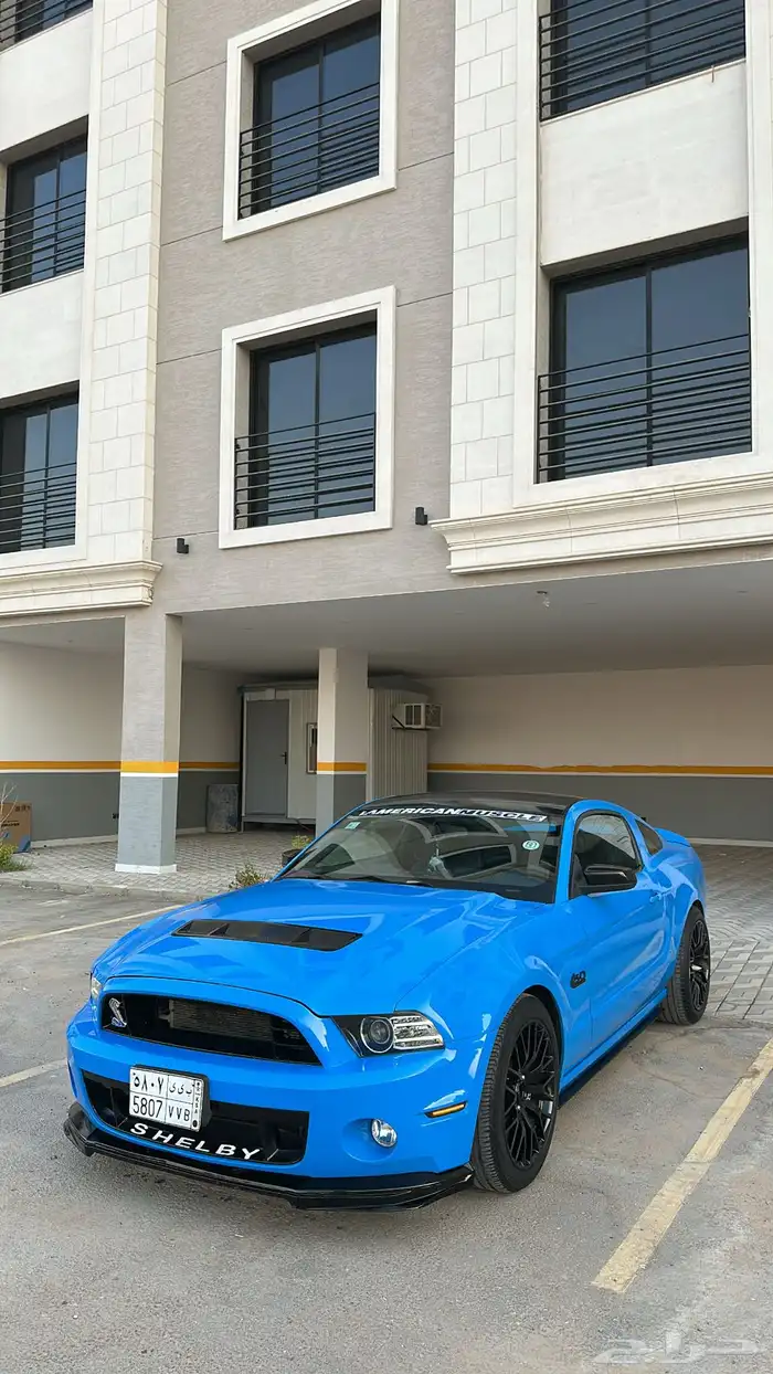موستنق v8 لون مميز معدل هوائيات 2010 محول 2014 0