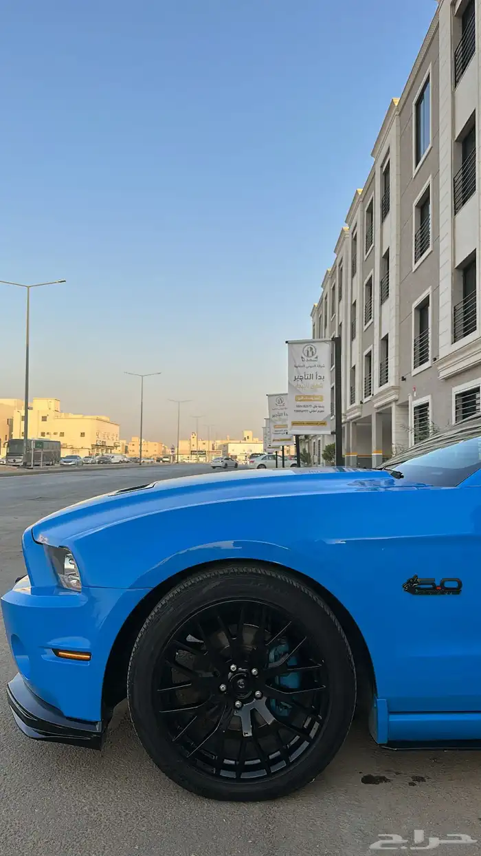 موستنق v8 لون مميز معدل هوائيات 2010 محول 2014 3