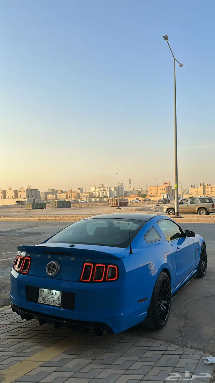 موستنق v8 لون مميز معدل هوائيات 2010 محول 2014 4