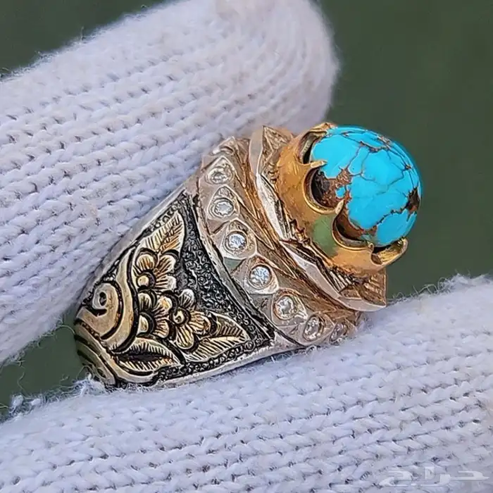 تم البيع - فيروز نيشابوري مميز عروق عنكبوتيه 6