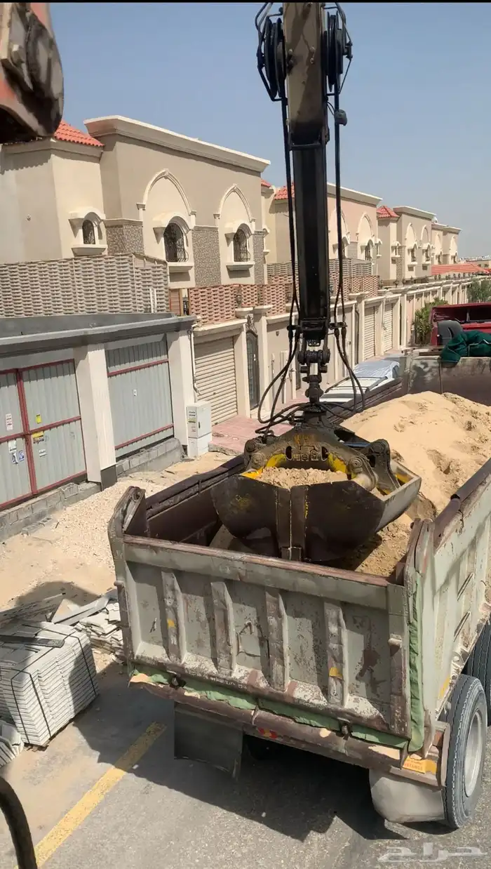 كرين كباش لرفع جميع مواد البناء توريد رمل كنكري جميع انواعه 4