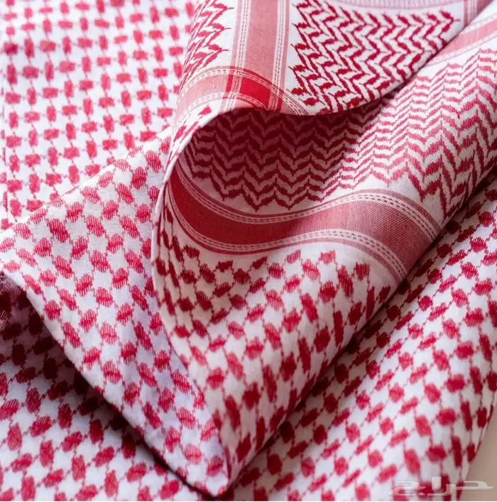شماغ سيار احمر   ابيض مقاس 60 جديد بكرتونه 1