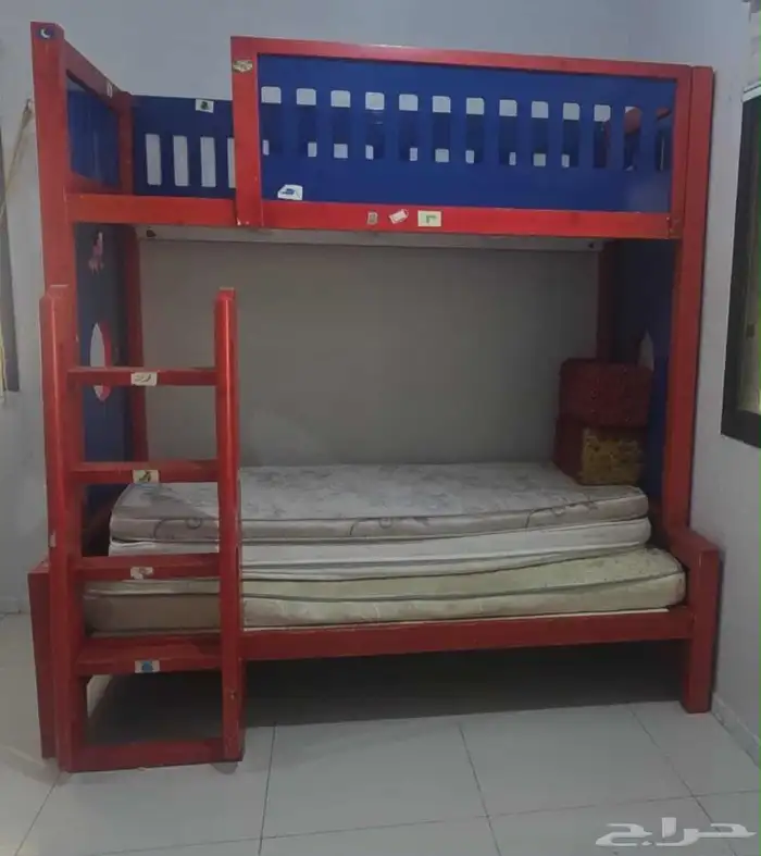 كنب وسرير اطفال دورين 2