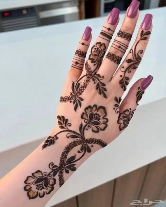 نقاشه الرياض نقش حناء 4