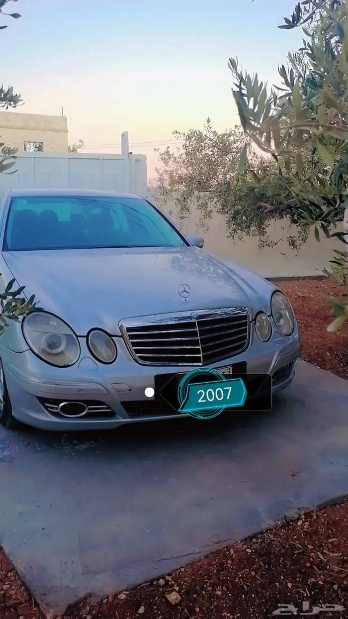 مرسيدس اي 200 موديل 2007 4 سلندر على الشرط افنتكارد 1