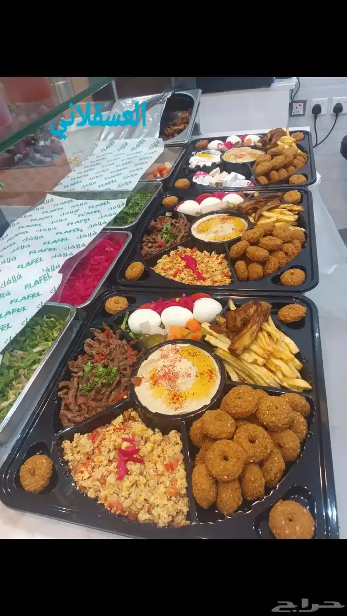 فلافل وحمص محترف فطور وسندوشتات 0