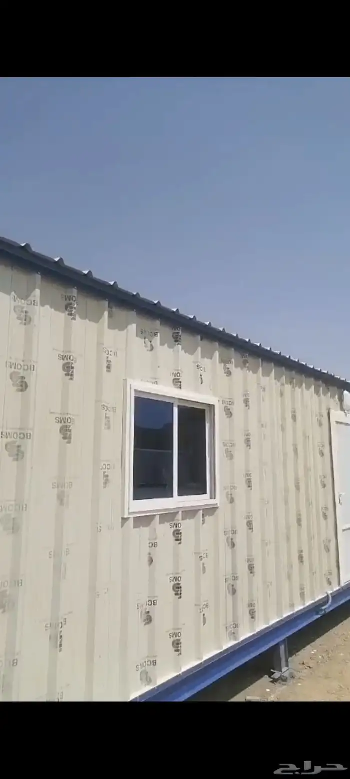 كرفانات ساندويش بانل 12م 4م غرفتين وحمام ومطبخ جديدة عدد3 0