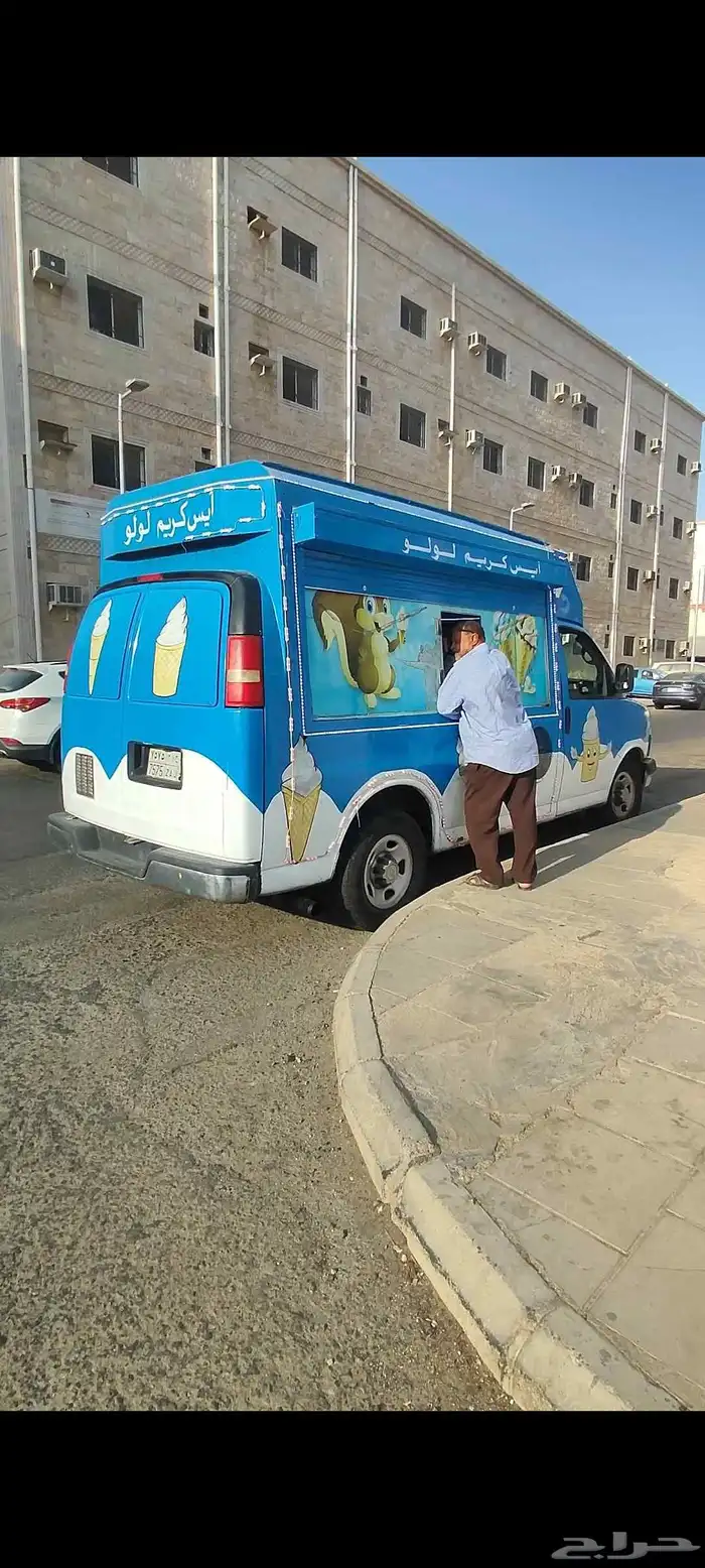 سيارة ايسكريم للبيع 0