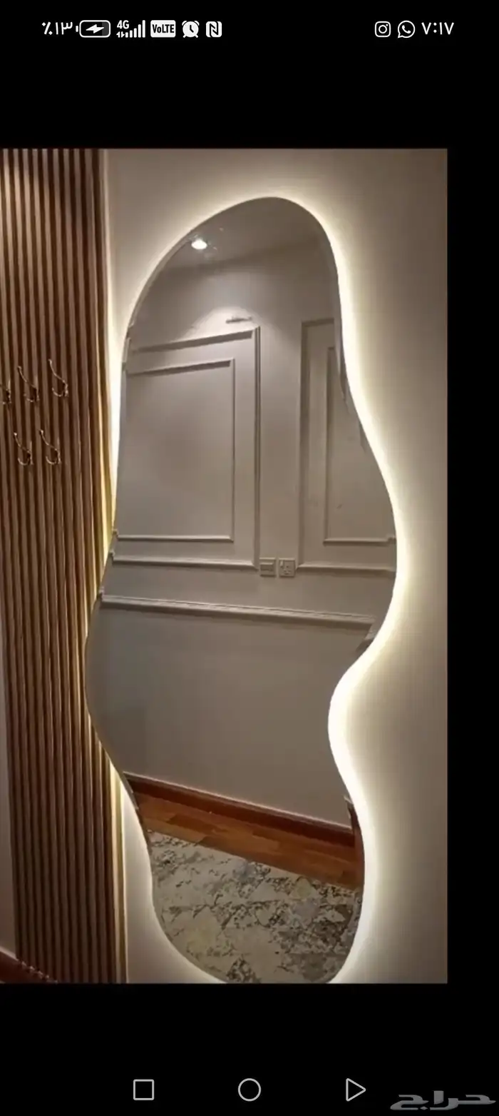 ديكورات داخليه تنسيق مداخل خلفيات شاشه ارضياة باركيه جبس بور 1