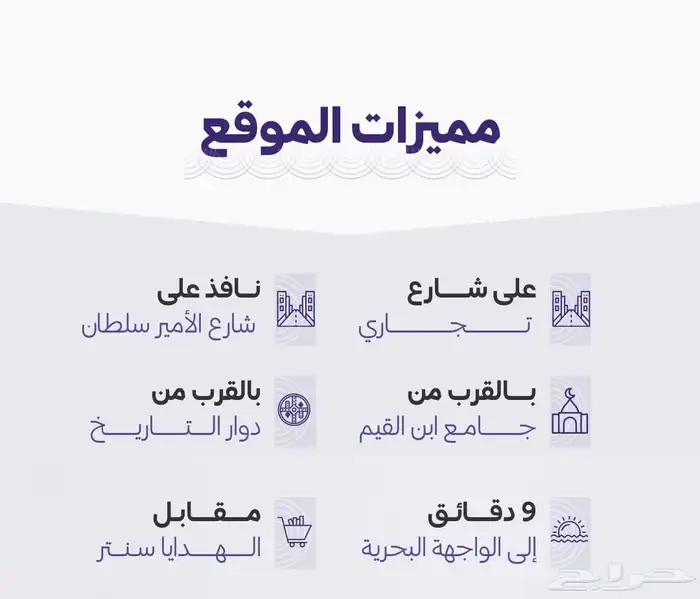 شقق واستديوهات حي الزهراء قريب قريب الواجهة البحرية شارع حرا 1