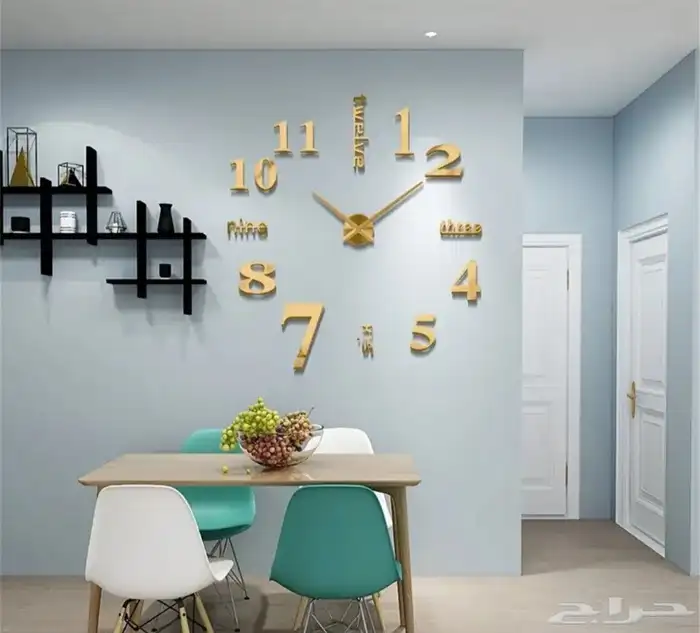 ساعة حائط3D وساعة مجانا 14