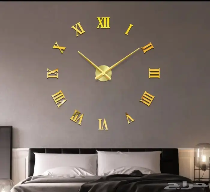 ساعة حائط3D وساعة مجانا 14