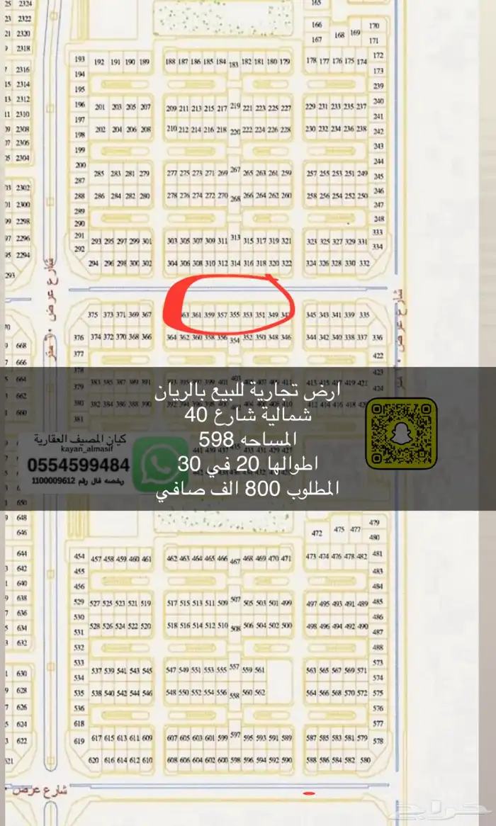 أراضي تجارية للبيع بمنطقة تبوك 2