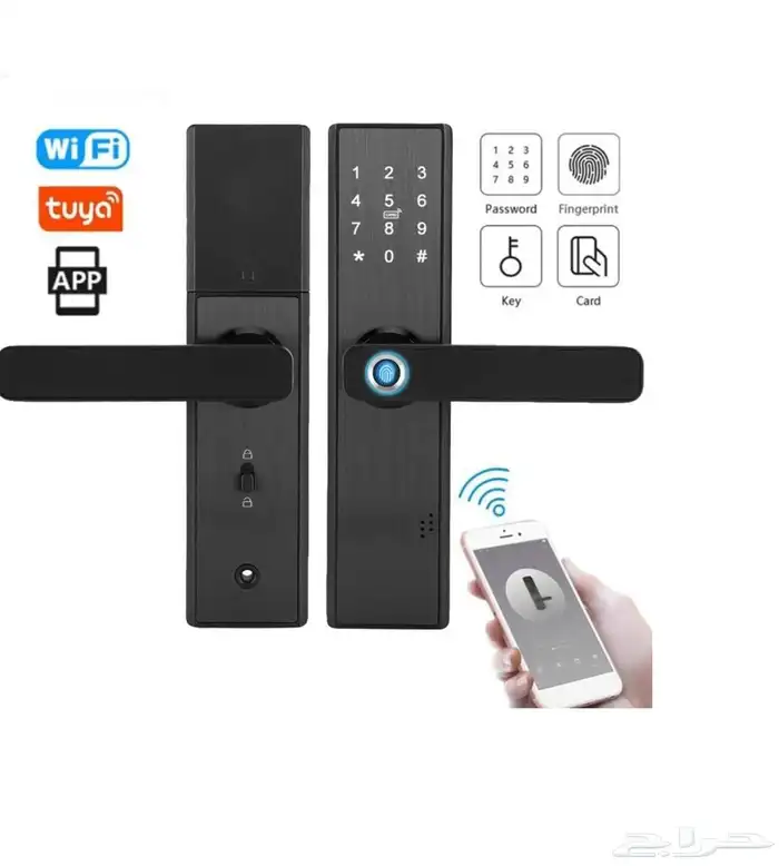 قفل باب الاكتروني 1