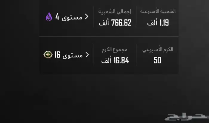 حساب ببجي للبيع 0