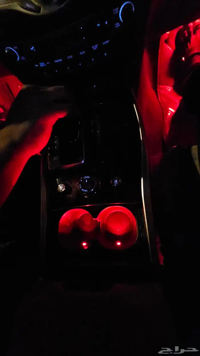 تركيب لد داخلي64 مع الكنسول انفنتي q70 موديل 2022حيكم الله 4