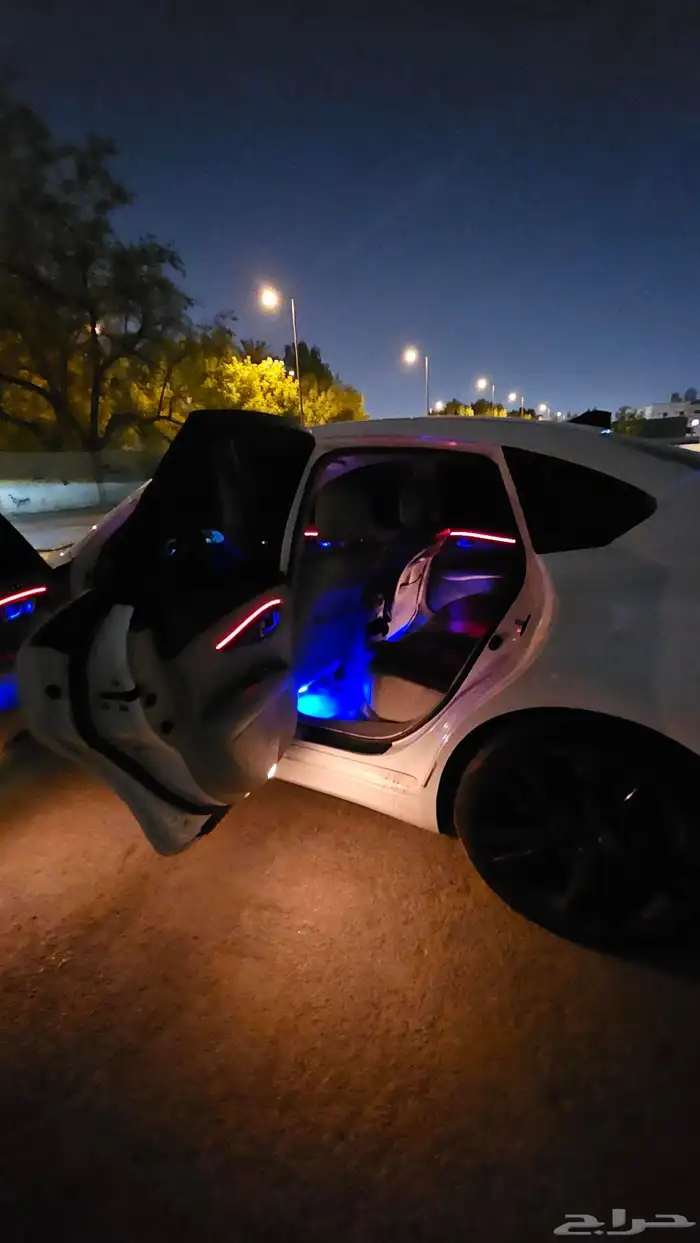 تركيب لد داخلي64 مع الكنسول انفنتي q70 موديل 2022حيكم الله 3