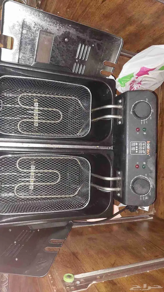 غلاية زيت كهربائيه سريعه حوضين 1