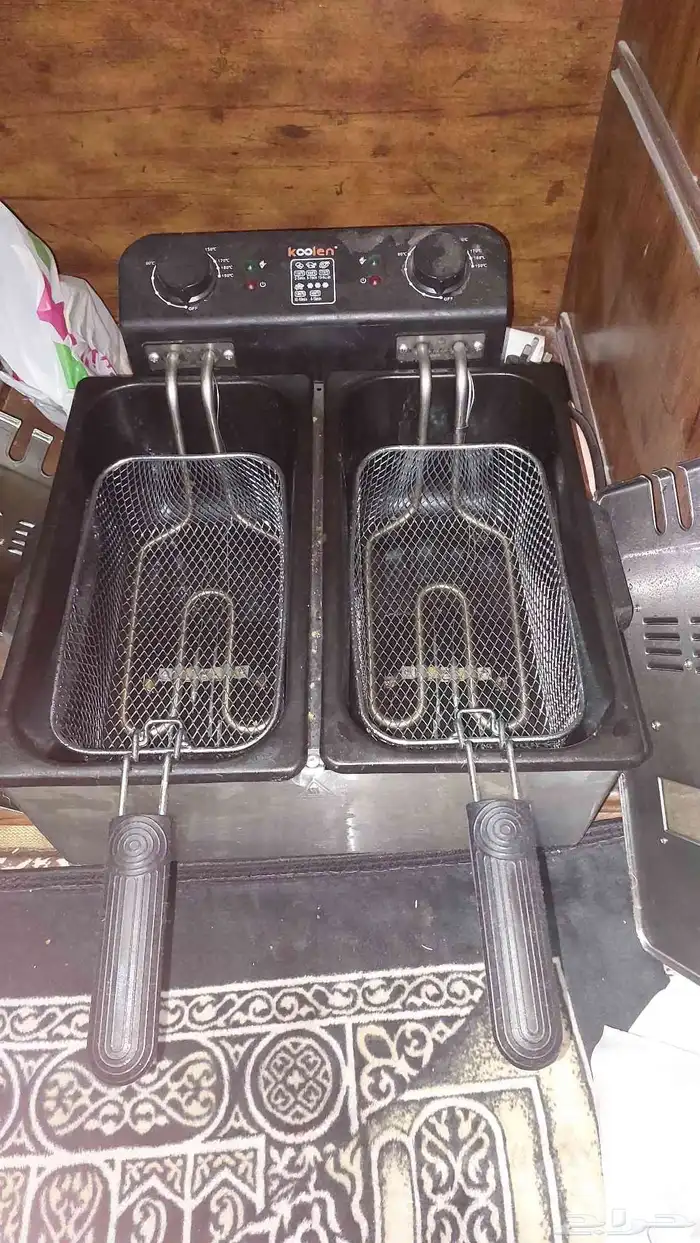 غلاية زيت كهربائيه سريعه حوضين 0