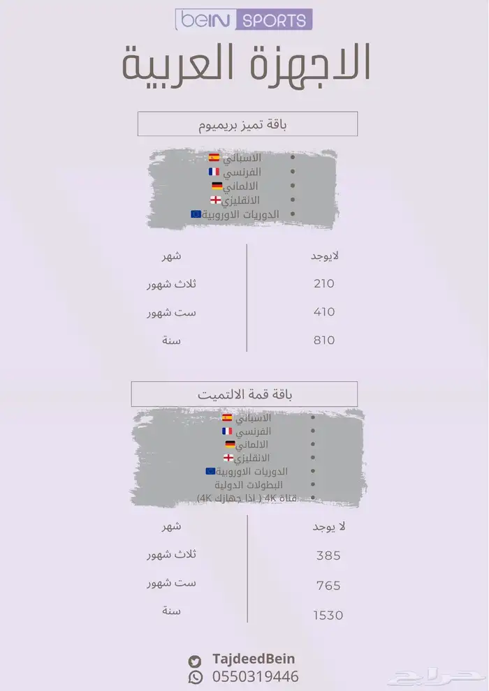 تجديد بي ان سبورت بالسعر الرسمي 3