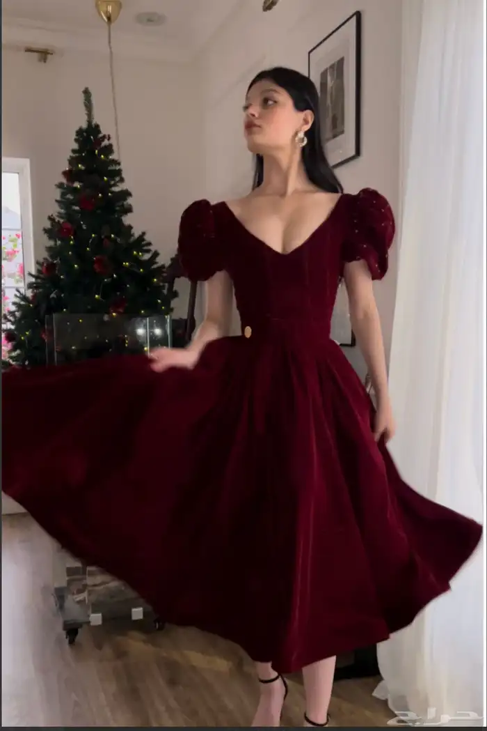 فستان سهره راقي من تصميم مشاعل المهداوي 4