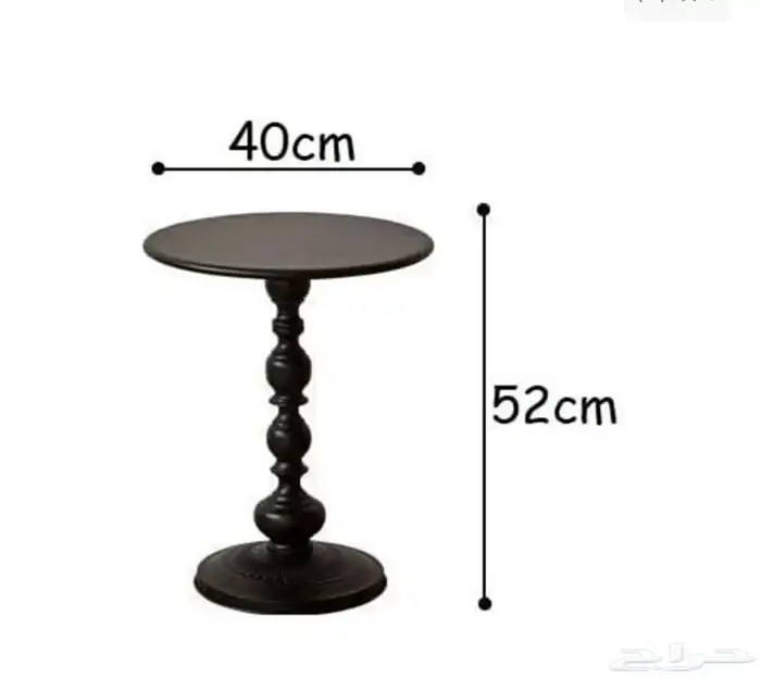طاولتين جانبية مستديره 5