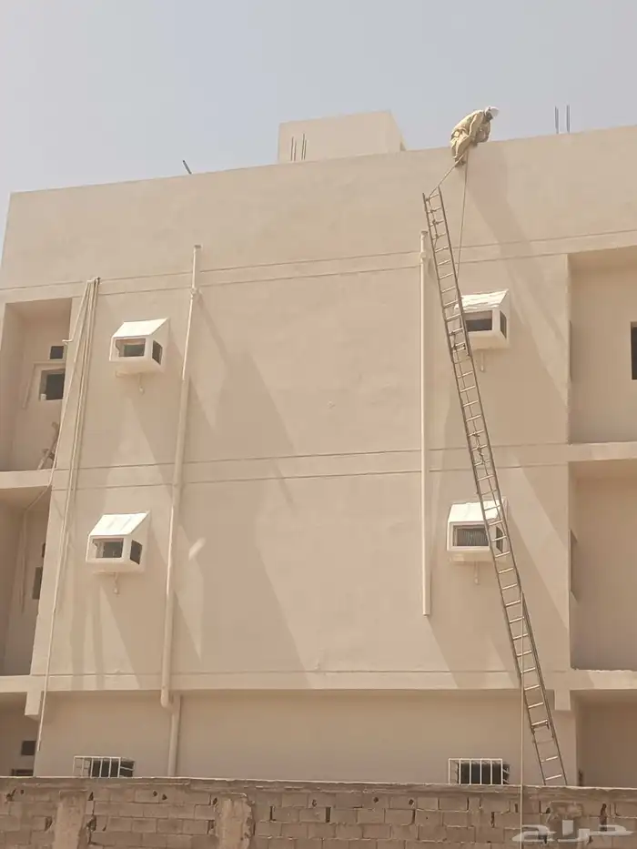 تركيب غطاء مكيف ه  صندوق فيبر اجلاس شباك الغرفه شبك حمام شفا 7