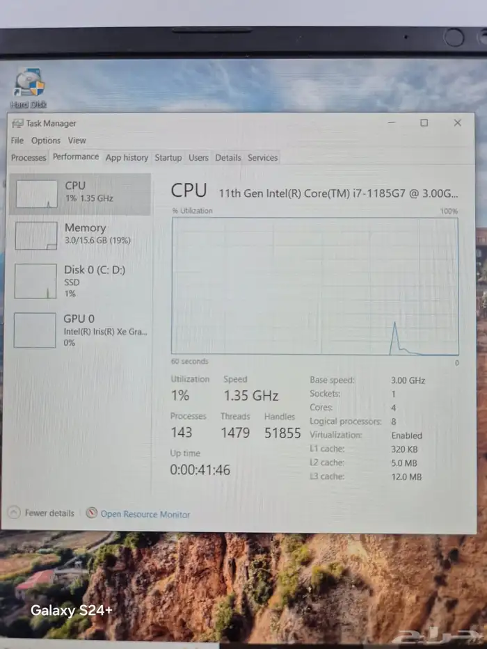 Toshiba Dynabook (11th Gen  i7) Intel Core i7  11Gen 8