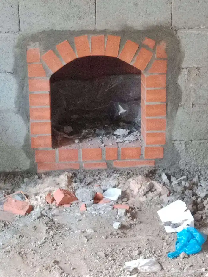 بيوت شعر مشب نار مشب رخام قرميد جمالون تلبيس قماش 2