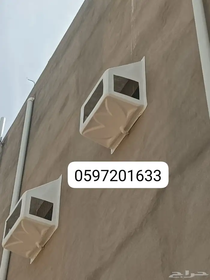 تركيب غطاء مكيف ه  صندوق فيبر اجلاس شباك الغرفه شبك حمام شفا 1