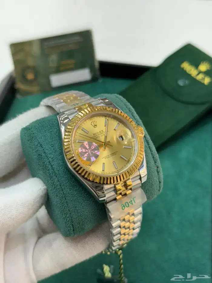 ساعات رولكس ديت جست 1 رجالية Rolex Date Just 16