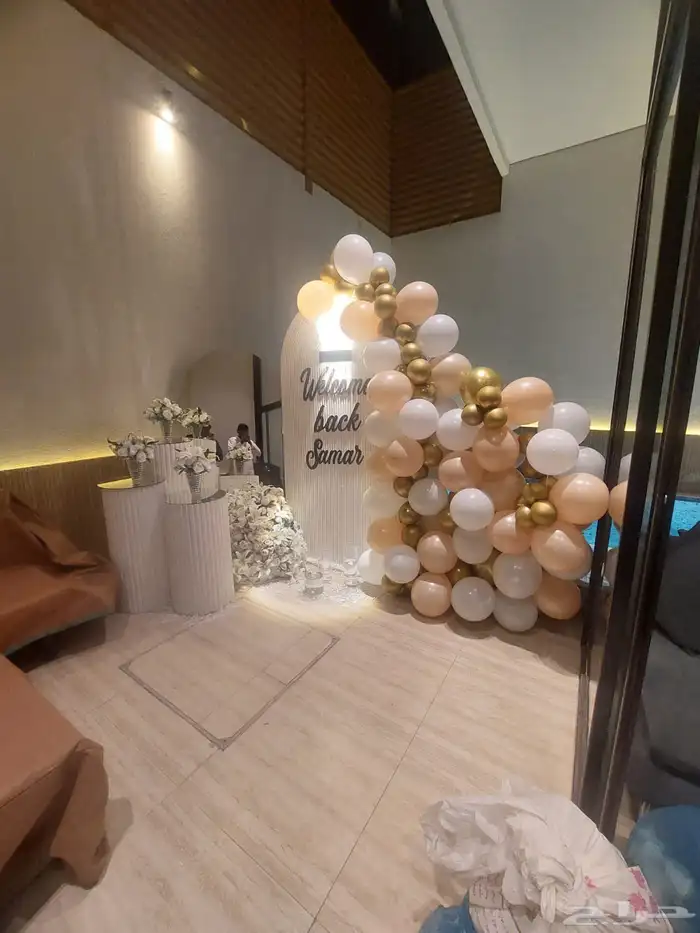 تاجيل لوازم حفلات كراسي وطاولات جلسات شعبيه 6