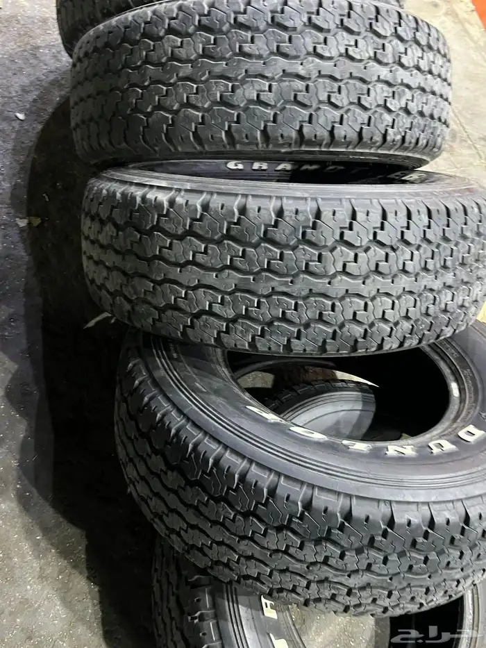 كفرات دنلوب وكاله مقاس 275 70 16 29