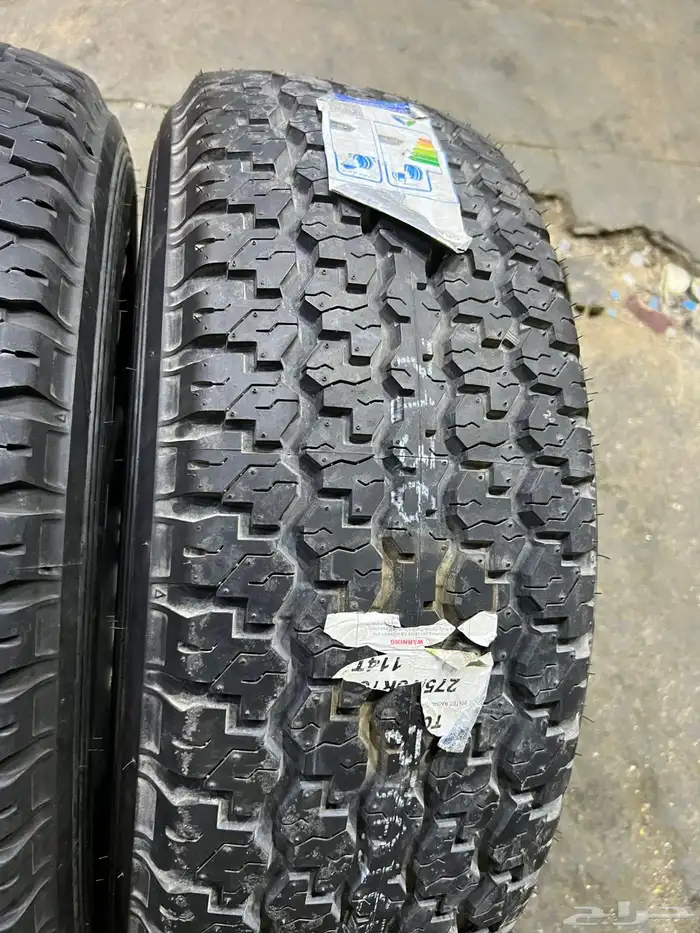 كفرات دنلوب وكاله مقاس 275 70 16 9